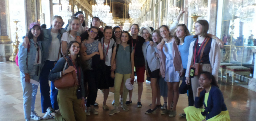 31 mai – 2 juin : voyage des 3èmes à Versailles