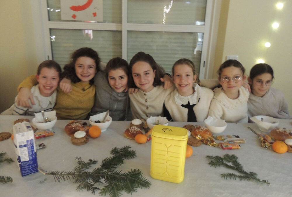 Dîner et veillée de Noël la veille des vacances